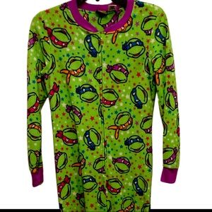 Ninja turtle footie pjs!